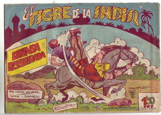 C&oacute;mics: el tigre de la india n&ordm; 11 ed. acropolis 1962 - Foto 1