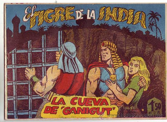 C&oacute;mics: el tigre de la india n&ordm; 4 ed. acropolis 1962 - Foto 1