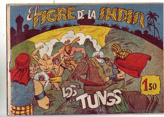 C&oacute;mics: el tigre de la india n&ordm; 3 ed. acropolis 1962 - Foto 1