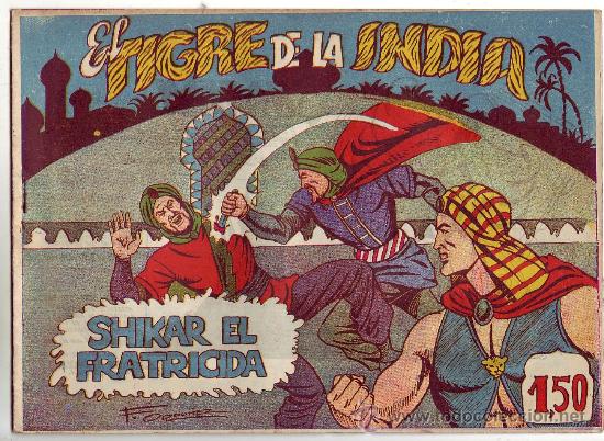 C&oacute;mics: el tigre de la india n&ordm; 2 ed. acropolis 1962 - Foto 1