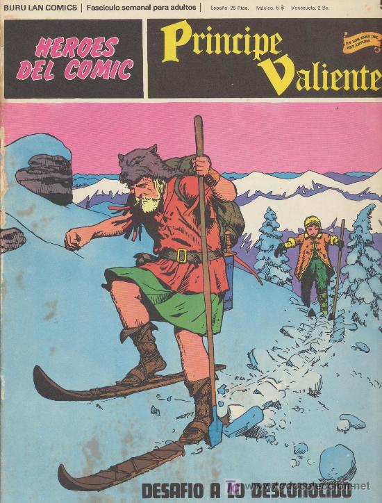 C&oacute;mics: Pr&iacute;ncipe Valiente n&ordm; 50. Buru Lan 1972. - Foto 1