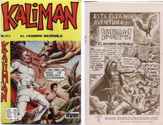 C&oacute;mics: KALIMAN.EL HOMBRE INCREIBLE. AVENTURAS COMPLETAS!!!!! - Foto 2