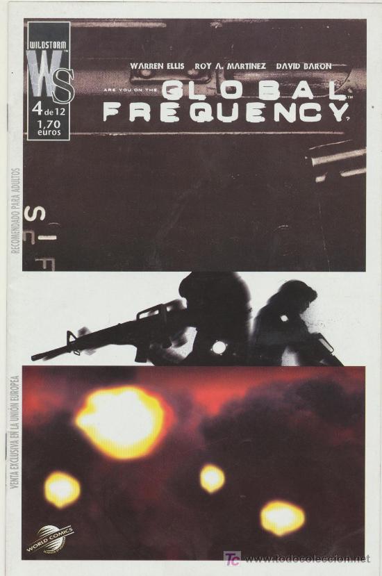 Comics : Global Frequency n&ordm; 4 de 12.
