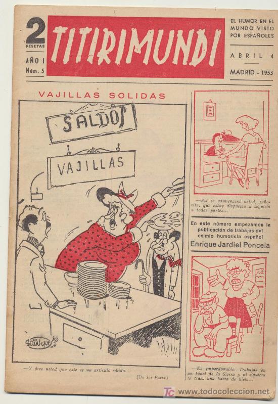 C&oacute;mics: Titirimundi n&ordm; 5. Editorial Mon 1953. - Foto 1