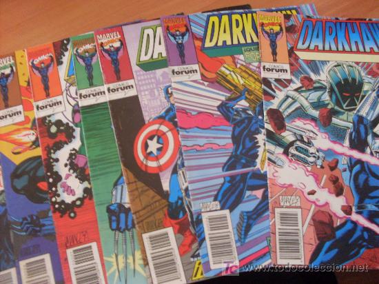 C&oacute;mics: LOTE 7 DARKHAWK N&ordm; 3-4-5-6-7-8 Y 10 FORUM (COB85) - Foto 1