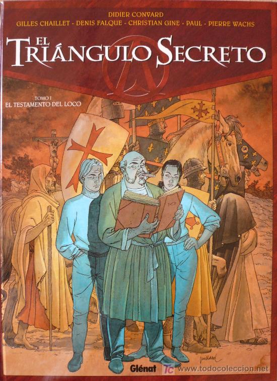 C&oacute;mics: EL TRIANGULO SECRETO  / TOMO 1 / EL TESTAMENTO DEL LOCO. - Foto 1
