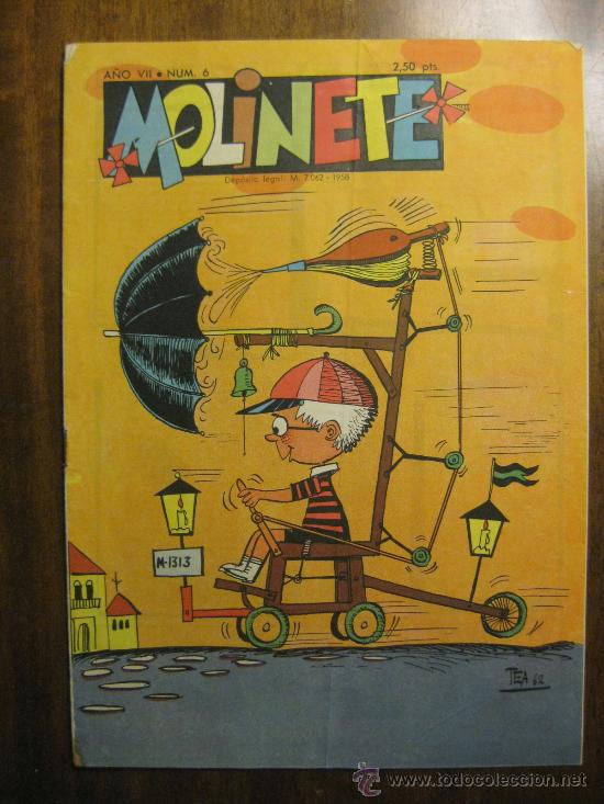C&oacute;mics: MOLINETE NUMERO A&Ntilde;O VII NUMERO 6 - Foto 1