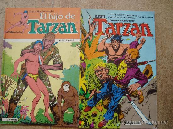 C&oacute;mics: 2 COMIC TARZAN VOLUMEN 1 N&ordm; 14 Y VOLUMEN 1 N&ordm; 5 - Foto 1