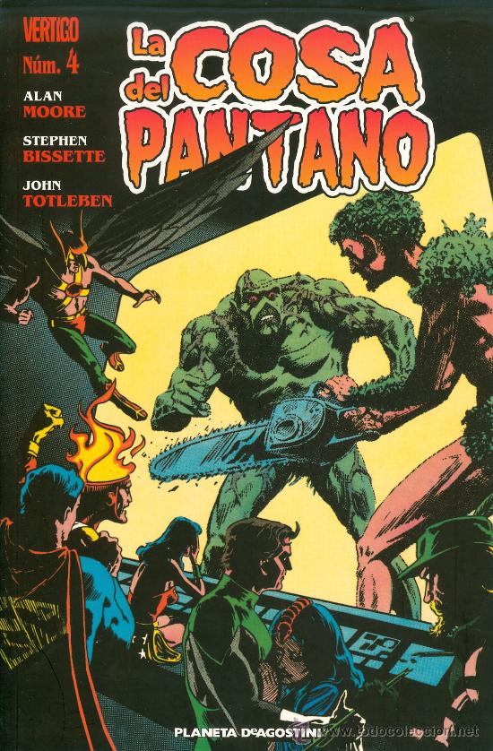 C&oacute;mics: La Cosa del Pantano (con Superm&aacute;n) N&uacute;m. 4. Planeta DeAgostini (2007). - Foto 1