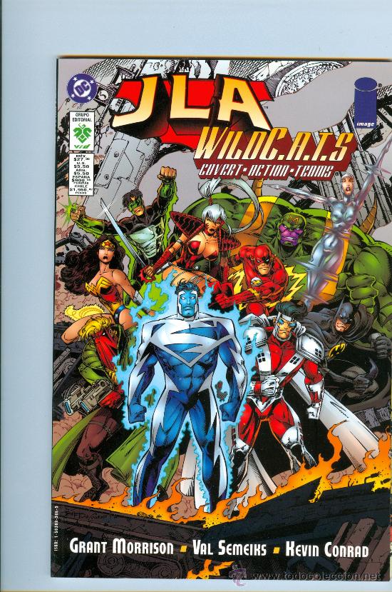 C&oacute;mics: JLA - WildCats (con Superm&aacute;n). Ed. Vid (1998). - Foto 1
