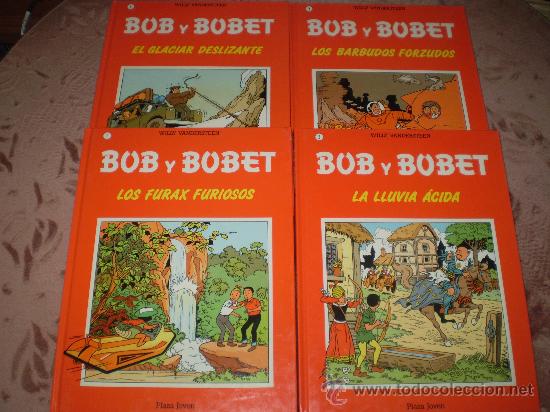 C&oacute;mics: Bob y Bobette ( Tomos n&ordm;s 1 al 4 + Regalo) - Foto 1