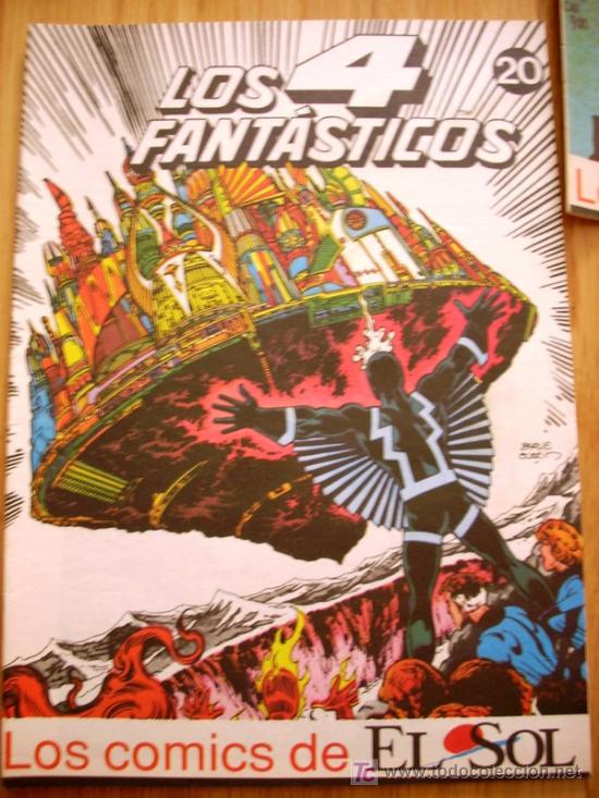 C&oacute;mics: los 4 fantasticos & thor (los comics de el sol 20) - Foto 1