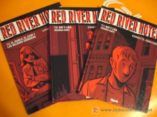 C&oacute;mics: RED RIVER HOTEL . TOMOS 1- 2 - 3 . COMPLETA.  CORNETTE - CONSTANT . GLENAT . NUEVOS ! - Foto 1