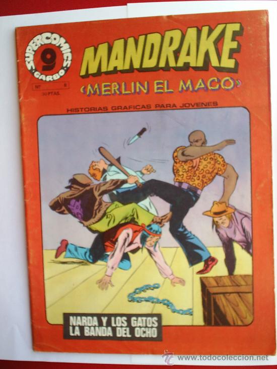C&oacute;mics: MANDRAKE , N.8 SUPERCOMICS , EDSITORIAL GARBO - Foto 1