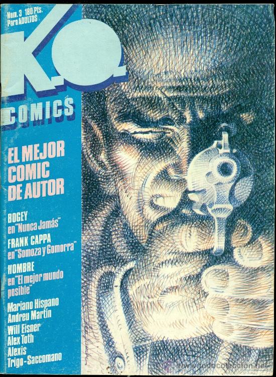 C&oacute;mics: K . O . COMICS N&ordm; 3 - METROPOL 1983 - WILL EISNER, ALEX TOTH ,BOGEY , CAPPA - Foto 1
