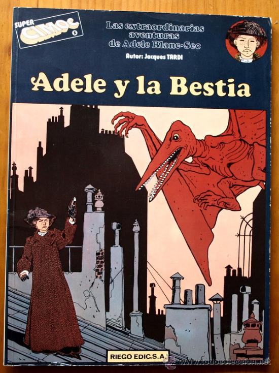C&oacute;mics: ADELE Y LA BESTIA N&ordm; 1 - SUPER CIMOC - RIEGO EDIC . S . A . - Foto 1