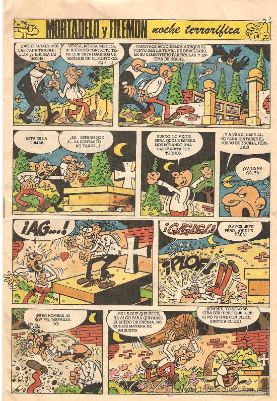 C&oacute;mics: MORTADELO Y FILEMON NOCHE TERRORIFICA - Foto 1
