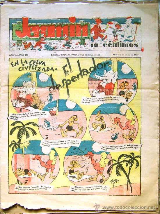 C&oacute;mics: *** JEROMIN N&ordm;199 MADRID 2 MARZO 1933 *** - Foto 1