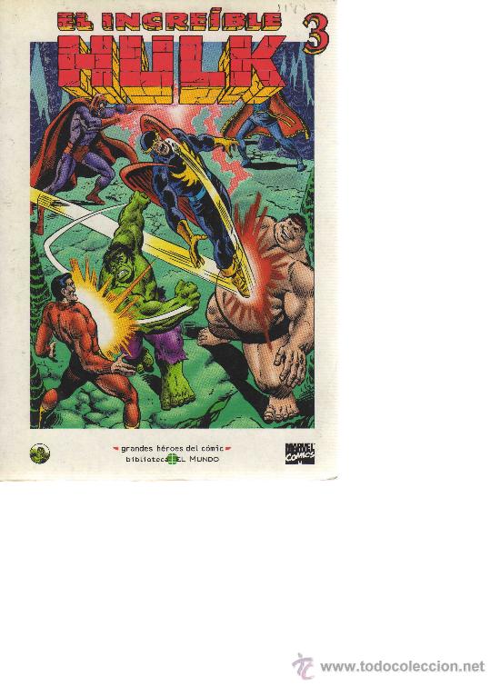 C&oacute;mics: El incre&iacute;ble Hulk 3 - Grandes h&eacute;roes del c&oacute;mic - Foto 1