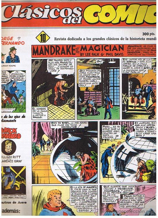 Fumetti: Cl&aacute;sicos del Comic n&ordm; 10.