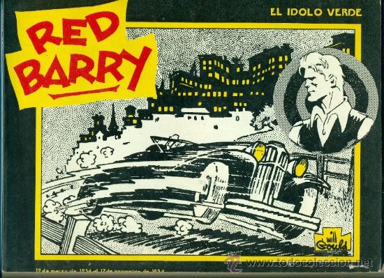 C&oacute;mics: RED BARRY - EDICIONES B.O. 1982 - EL IDOLO VERDE - Foto 1