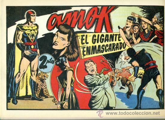 Cómics: REEDICION AMOK - EL GIGANTE ENMASCARADO - Foto 1 - 25859181