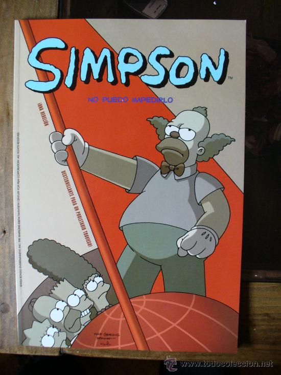 C&oacute;mics: SIMPSON-NOPUEDO IMPEDIRLO