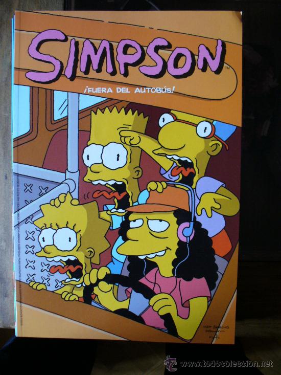 C&oacute;mics: SIMPSON-FUERA DEL AUTOBUS