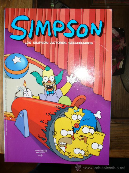 C&oacute;mics: SIMPSON-LOS SIMPSON ACTORES SECUNDARIOS - Foto 1
