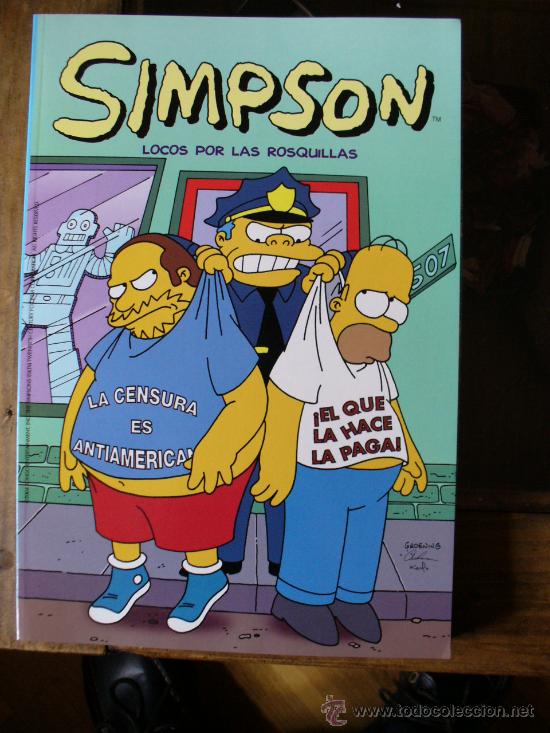C&oacute;mics: SIMPSON-LOCOS POR LAS ROSQUILLAS - Foto 1