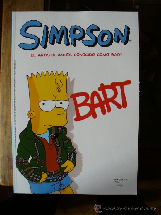 C&oacute;mics: SIMPSON-EL ARTISTA ANTES CONOCIDO COMO BART
