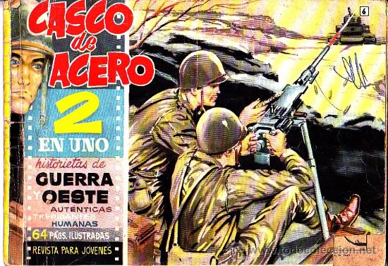 C&oacute;mics: COMIC CASCO DE ACERO N&ordm; 6 EDITORIAL MANHATAN - Foto 1