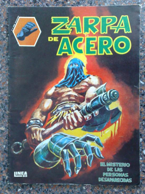 C&oacute;mics: zarpa de acero. n&ordm; 1. linea 83. ediciones surco. - Foto 1
