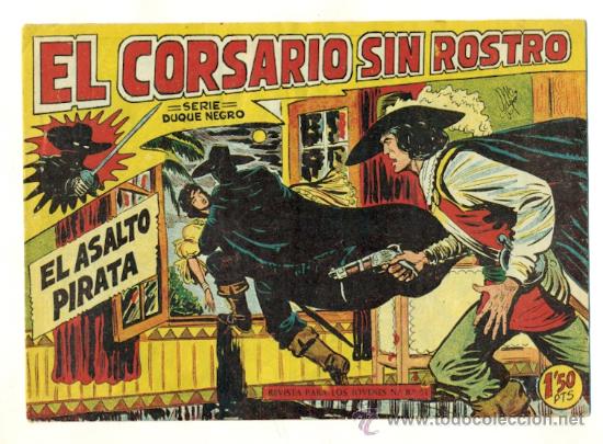 C&oacute;mics: CORSARIO SIN ROSTRO , EL   - N&ordm;   4 -  ORIGINAL DE MAGA - Foto 1