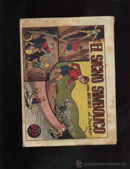 C&oacute;mics: ANTO&Ntilde;ETE EL DECIDICO EL SIGNO DIABOLICO - Foto 1