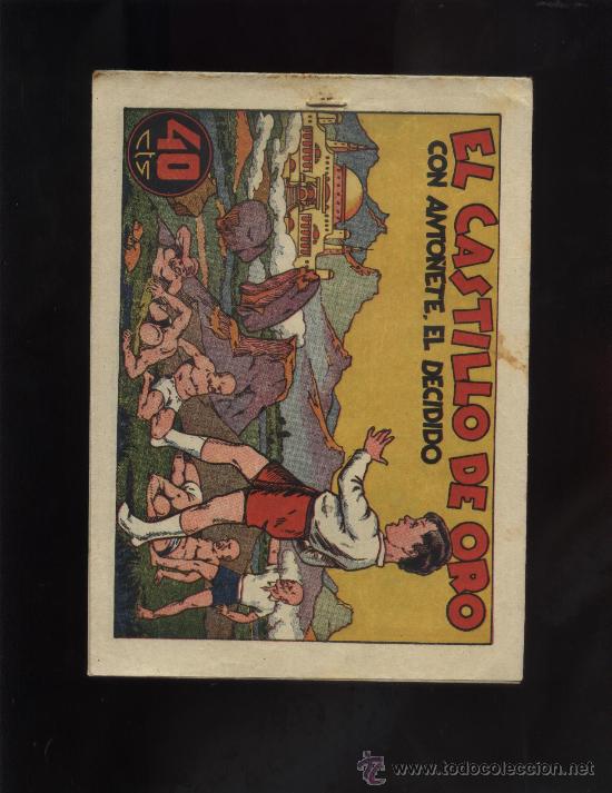 C&oacute;mics: ANTO&Ntilde;ETE EL CASTILLO DE ORO - Foto 1