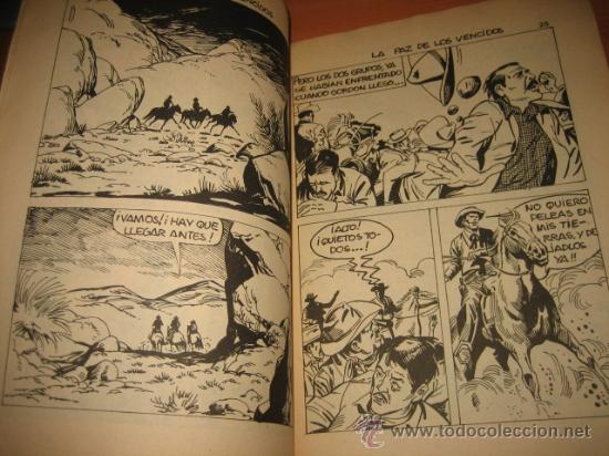 C&oacute;mics: CARAVANA OESTE  LA PAZ DE LOS VENCIDOS  EDIT.VILMAR  N&ordm;252 - Foto 2