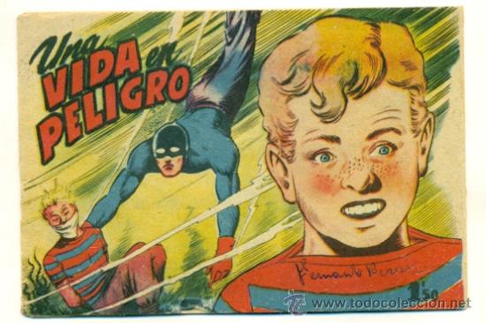 C&oacute;mics: VIDA EN PELIGRO , UNA    -   ORIGINAL ED. BERNABEU - Foto 1