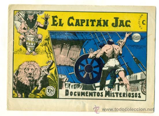 C&oacute;mics: CAPITAN JAC N&ordm; 1 - CL. C - ORIGINAL MONZU - DOCUMENTOS MISTERIOSOS - Foto 1