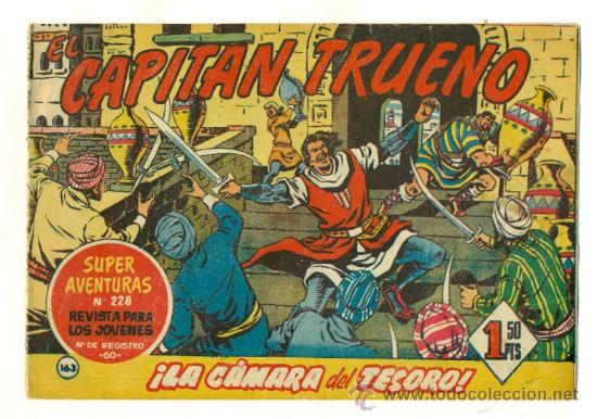 C&oacute;mics: CAPITAN TRUENO N&ordm; 163 - ORIGINAL DE BRUGUERA - Foto 1