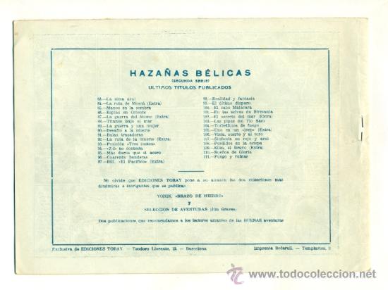Cómics: HAZAÑAS BELICAS DE BOIXCAR Nº 111 - ORIGINAL - Foto 2 - 25859177