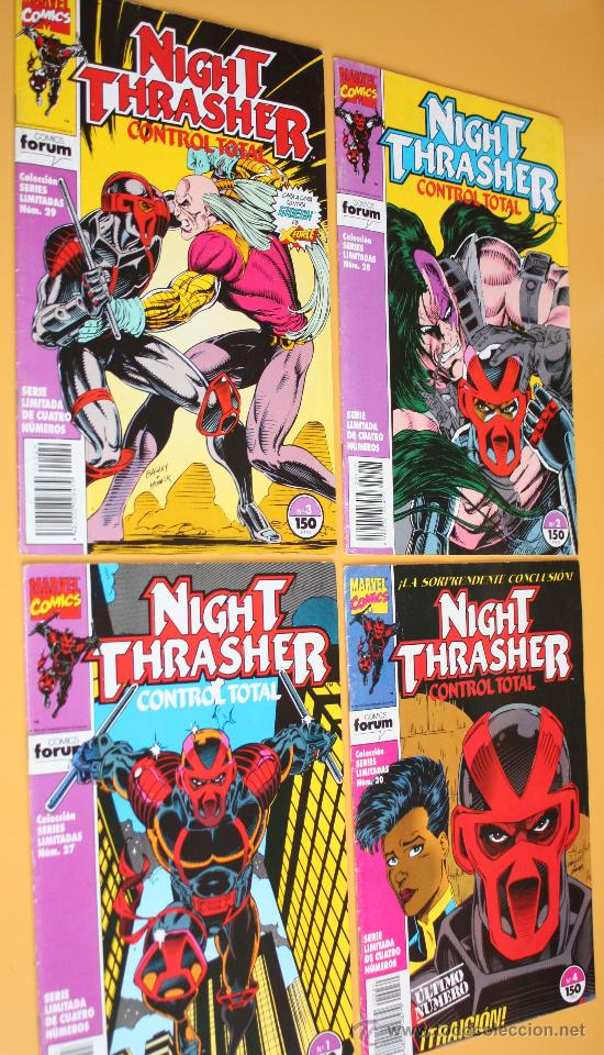 C&oacute;mics: SERIE LIMITADA COMPLETA : NIGHT THRASHER ( 4 ejemplares ) . - Foto 1