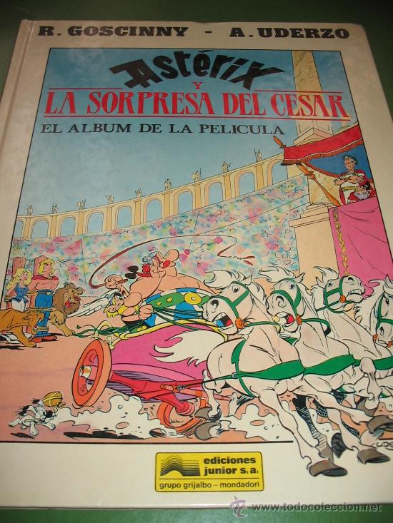 C&oacute;mics: Asterix y la sorpresa del Cesar. El album de la pelicula. - Foto 1
