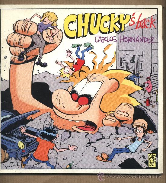 C&oacute;mics: Chuckys back / Carlos Hern&aacute;ndez / Ediciones El batracio amarillo / Motril / Granada - Foto 1