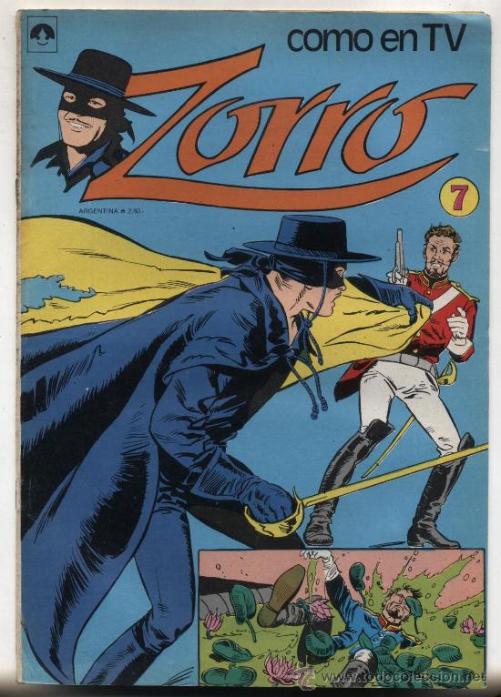 C&oacute;mics: Zorro n&ordm; 7. Editorial Tucuman. Argentina. - Foto 1