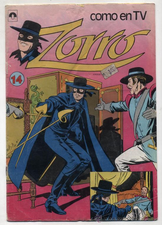 C&oacute;mics: Zorro n&ordm; 14. Editorial Tucuman. Argentina. - Foto 1