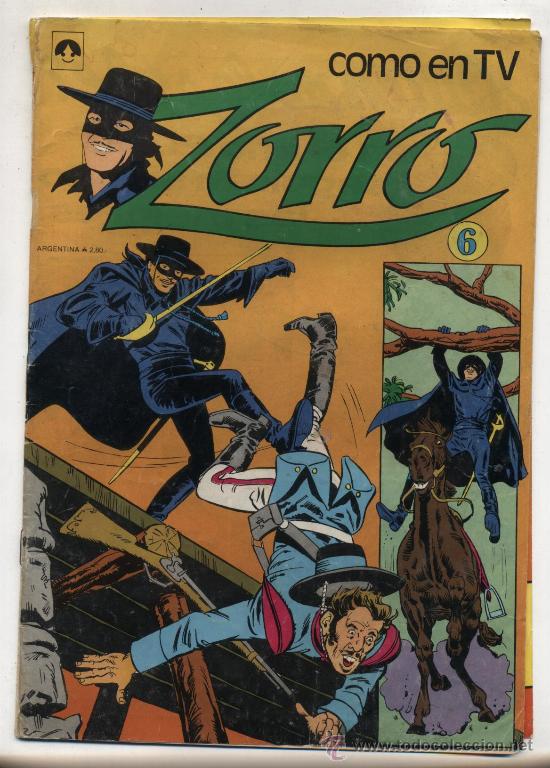 C&oacute;mics: Zorro n&ordm; 6. Editorial Tucuman. Argentina. - Foto 1