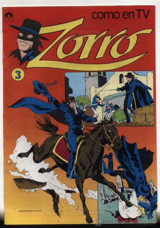C&oacute;mics: Zorro n&ordm; 3. Editorial Tucuman. Argentina. - Foto 1