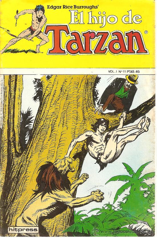 C&oacute;mics: EL HIJO DE TARZAN VOL. 1 N&ordm; 11 HITPRESS - Foto 1