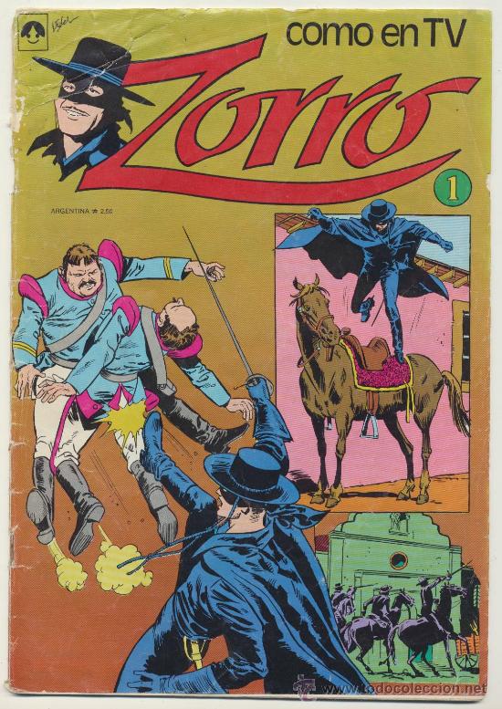 C&oacute;mics: Zorro n&ordm; 1. Editorial Tucuman. Argentina. - Foto 1